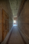 Wtórny korytarz na drugiej kondygnacji skrzyła północnego, po stronie zachodniej, fot. Kamilla Ernandes