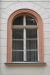 Widok na okno w elewacji bocznej, zachodniej. Fot. Kamilla Ernandes