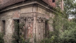 Pałac w Trzebielu. Detal architektoniczny elewacji.  Fot. Kamilla Ernandes