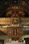 Wnętrze renesansowego kościoła w Klępsku, fot. T. Gawałkiewicz, zdjęcie ze zbiorów Starostwa Zielonogórskiego