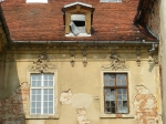 Bojadła, pałac – fragment fasady. Fot. Łukasz Klimczyk.