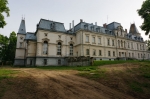 Pałac w Trzebiechowie, elewacja od strony parku.