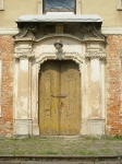 Bojadła, pałac – portal głównego wejścia. Fot. Łukasz Klimczyk.