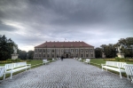 Pałac w Żaganiu, widok od frontu (północy)