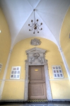 Pałac w Żaganiu, barokowy portal w części płd. skrzydła zach. na parterze