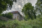 Park pałacowy w Sławie, widok na teren dawnego ogrodu ozdobnego od strony północnej. Fot. Kamilla Ernandes