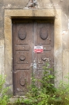 Pałac w Sławie, portal główny i klasycystyczna stolarka drzwiowa. Fot. Kamilla Ernandes